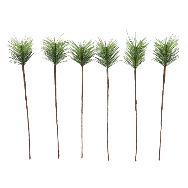 特価 アスカ 造花 ナチュラル 松(実付き) 6本/1箱 【公式通販】