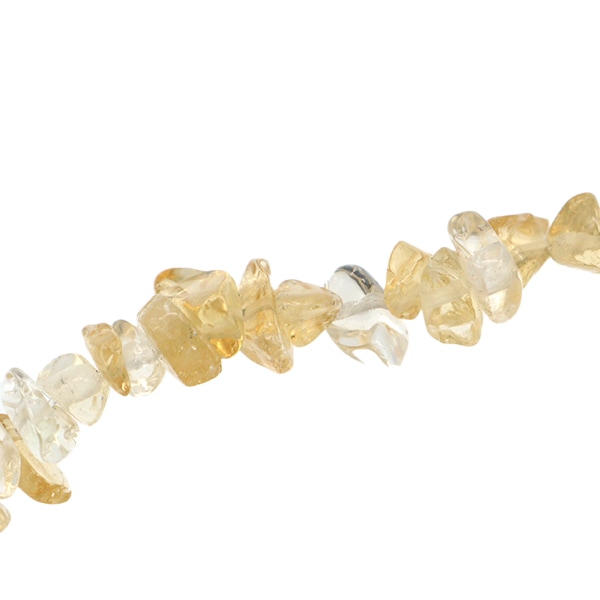 ビーズ 『天然石さざれ シトリン 20cm YT3304』 ビーズ,輸入ビーズ
