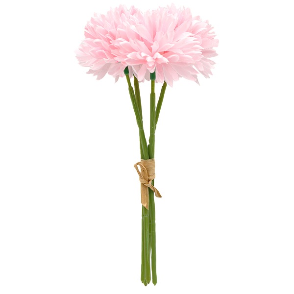 造花 シルクフラワー 『フラワーピック ボンボンピック ピンク 735-4