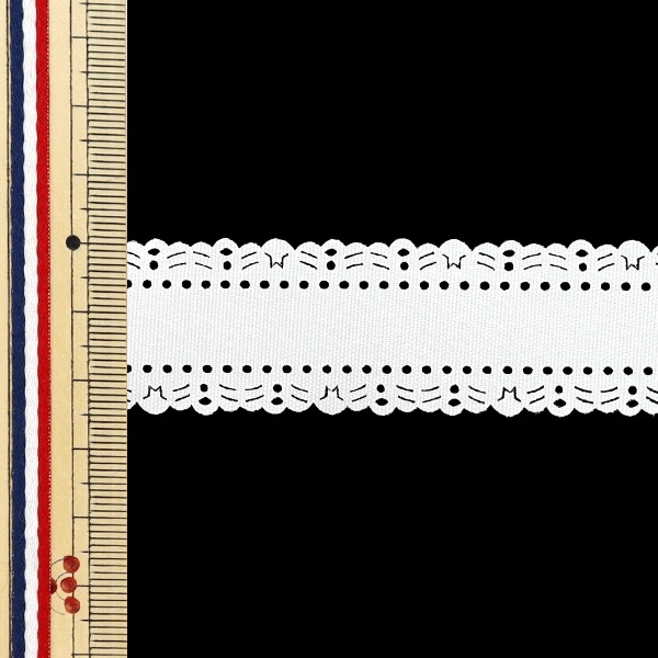 数量5から】 リボン 『サテンデコレット 幅約25mm 1番色 1344