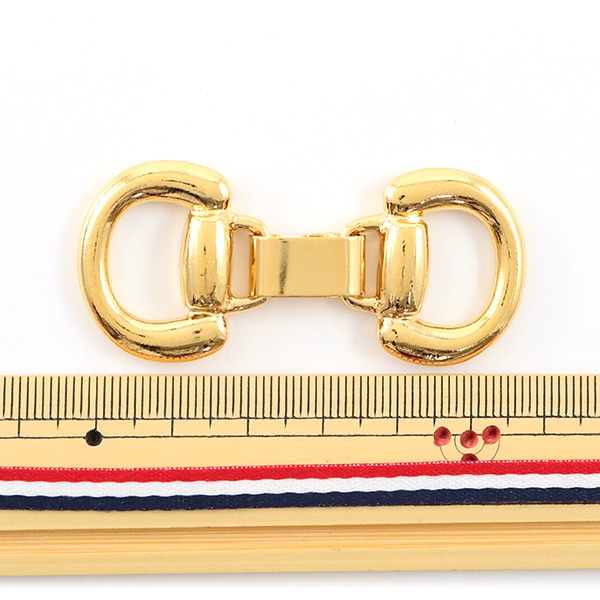 ボタン 『ビットパーツ 60mm ゴールド』 服飾,ボタン・バックル