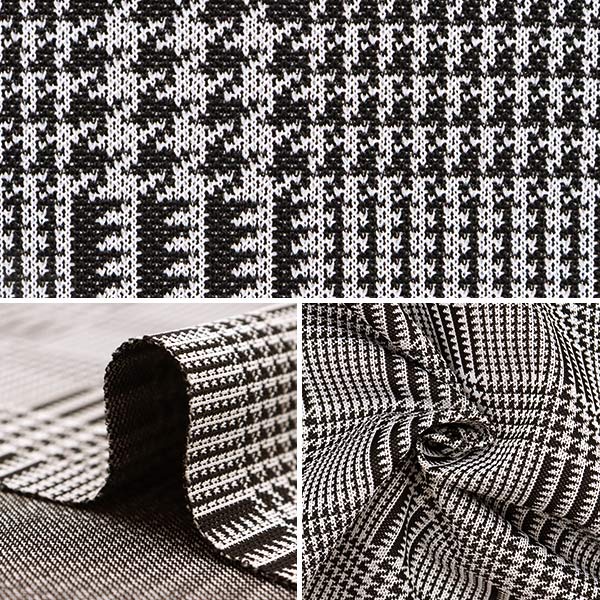 **W88春夏白黒グレンチェック洗える毛100%1タックウォッシャブルパンツウォッシャブル 新品即決 制服スラックス 夏用 ダークグレーチェック ワンタック W70〜88 中学