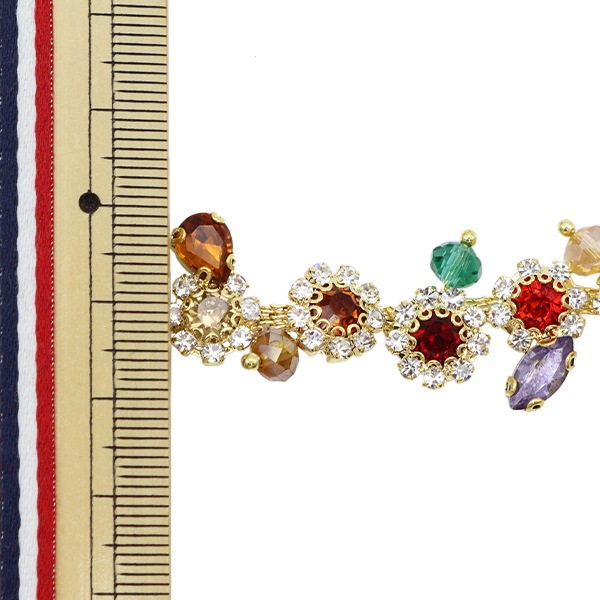 数量5から】 手芸ブレード 『ゴージャスブレード 幅約2cm ゴールド GY