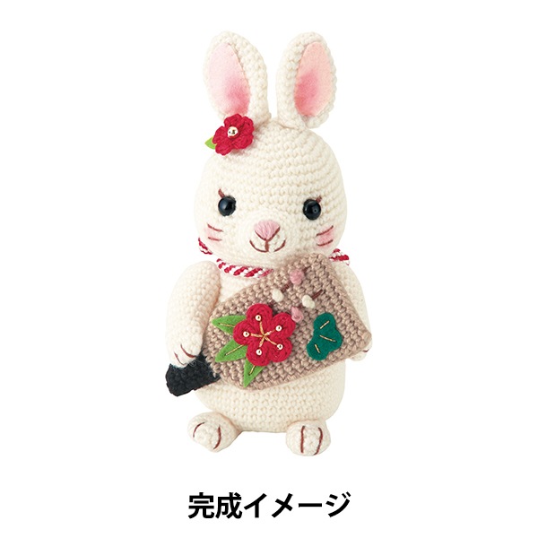 手芸キット 『2023年 干支キット 干支飾り卯 羽子板うさちゃん MK-92