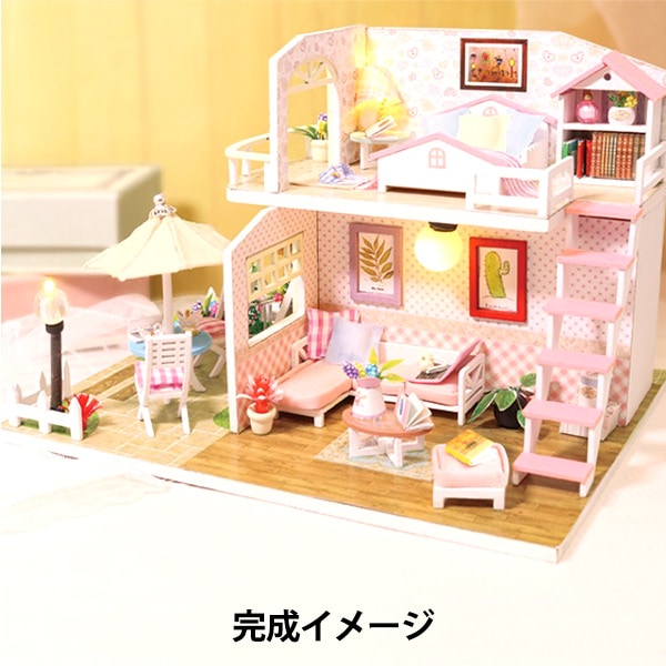 ミニチュアキット 『ホームデコ ナチュラルハウス 名もない花は