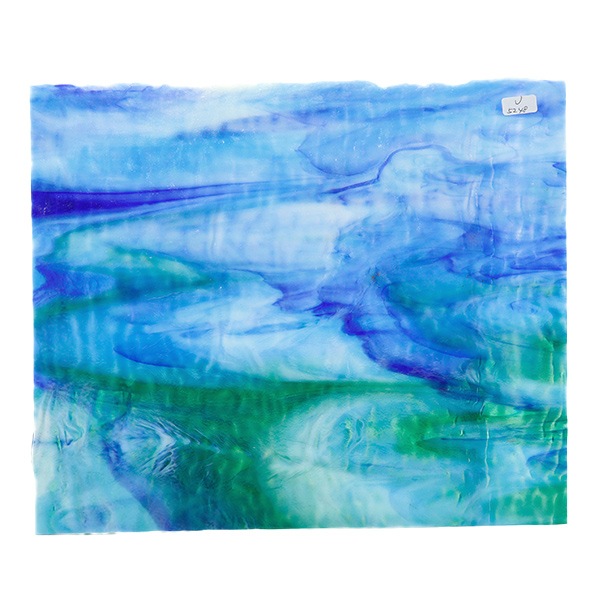 ③ステンドグラス　板ガラス　ウロボロス　ヤカゲニ　ブルザイ ステンドグラス 『ウロボロス URO70-700-90IR』 工芸,ステンド