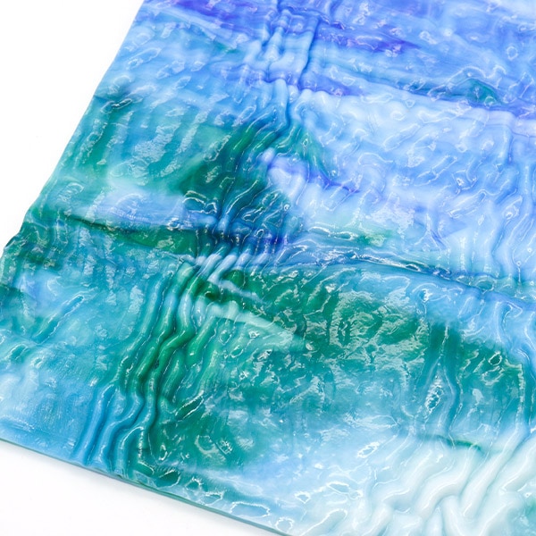 ステンドグラス 『ウロボロス URO52-48』 工芸,ステンドグラス