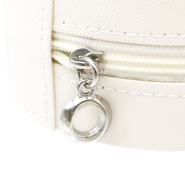 小物入れ 『ジュエリーボックス ラウンド アイボリー JB-R1』 生活雑貨