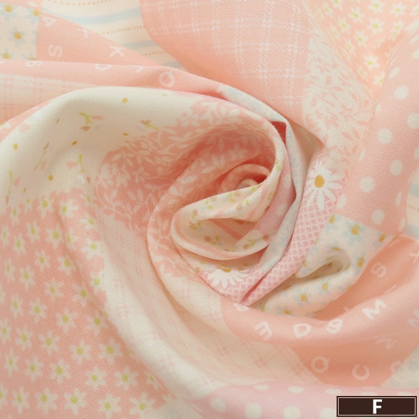 パッチワーク☆キット☆愛をこめて花束を☆別売り白地&ラティス