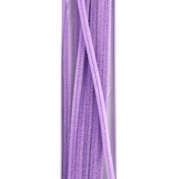 モール 『カラーモール 二分 10本入り うすむらさき 214番色