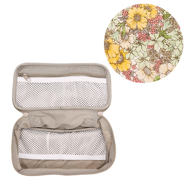 収納ケース 『リバティ・ファブリックス ポーチ バニティ型