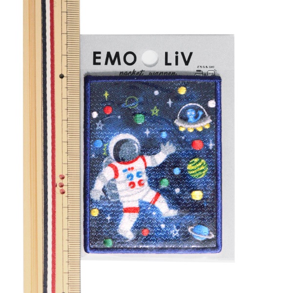 ワッペン 『EMOLIVポケットワッペン 宇宙 LGW-2-A』 KOKKA コッカ 雑貨