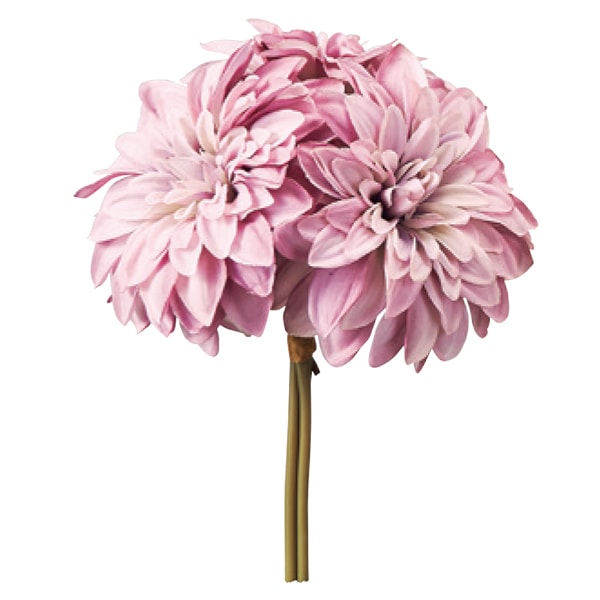 造花 シルクフラワー 『ダリアバンドル パープル FD3842-017