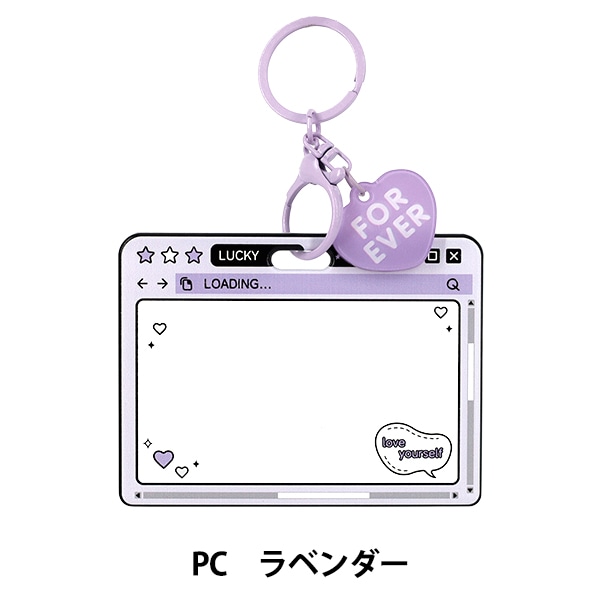 生活雑貨 『アクリルトレカケース カチンコ 鈴付き ブラック YTC2503