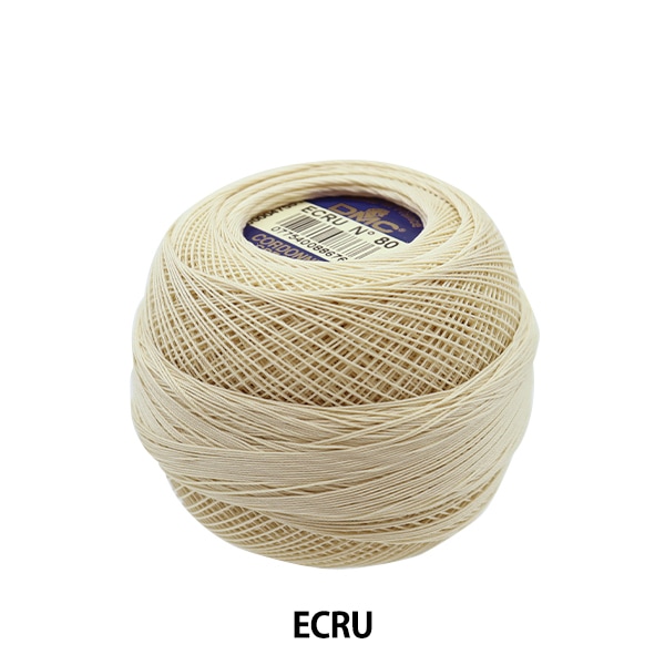 レース糸 『コルドネスペシャル #70 20g ECRU』 DMC ディー