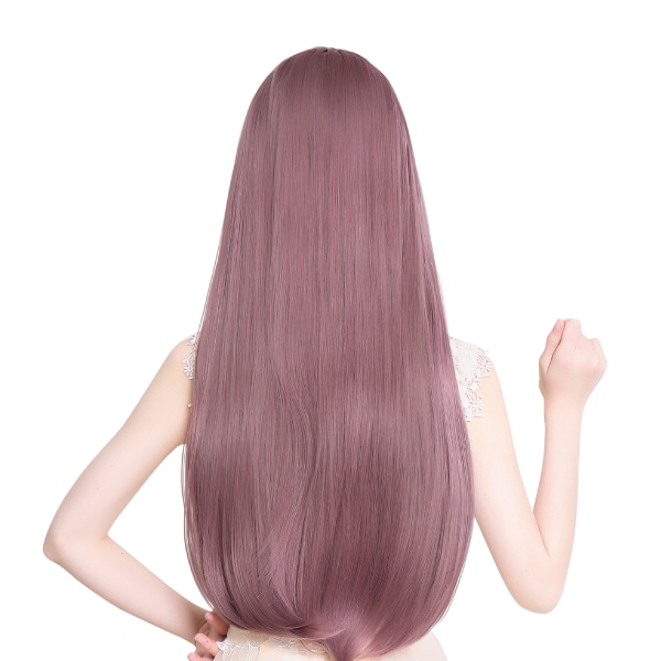 ウィッグ 『Tefure (テフリ) ロングストレート70 アッシュピンク 1TCOS