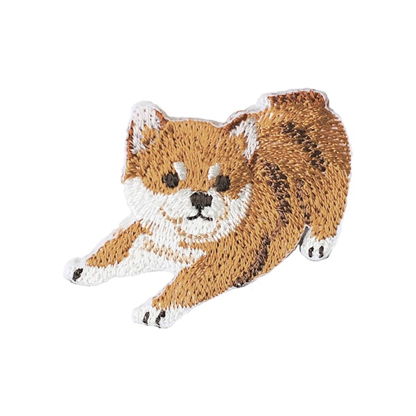 ワッペン 『刺繍ワッペン BABY ANIMAL ポメラニアン H459-157-5