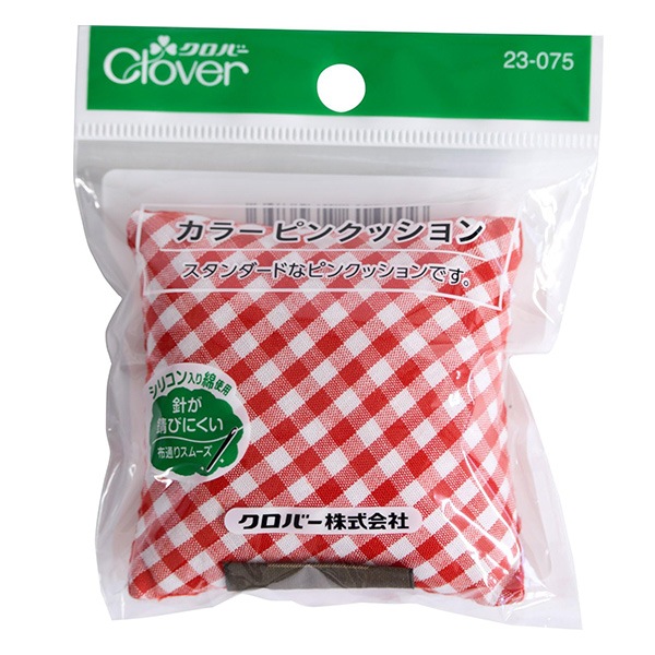 針山 『カラーピンクッション 赤 23-075』 Clover クロバー 雑貨,雑貨