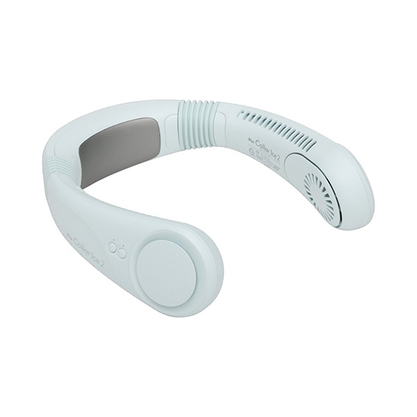 新品未使用品　2点セット　iFan Collar Ice 、Silky Wind 扇風機 『iFan Collar Ice2 スカイ IF-COIC26』 エレス ELAICE 生活