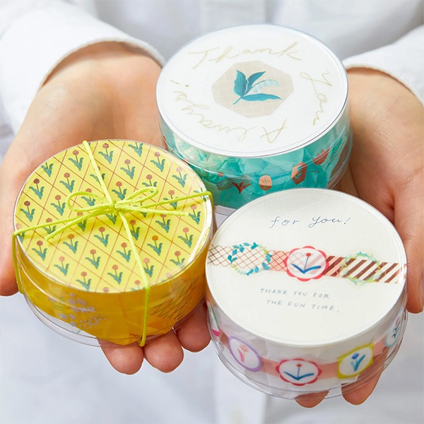 文具 『SODA(ソーダ) 透明ロールステッカー 60ピース ノバナ CMTS30