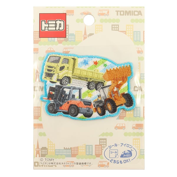 ワッペン 『トミカ ワッペン 救急車・消防車 TOM28』 PIONEER