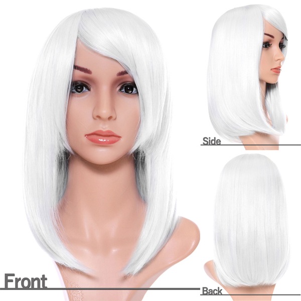 ウィッグ 『コスプレミディアムウィッグ スノーホワイト』 Fujitatsu