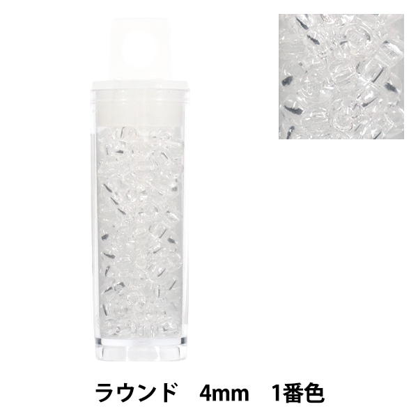 ビーズ 『プチケースビーズ ラウンド 4mm 162番色』 ビーズ,パック
