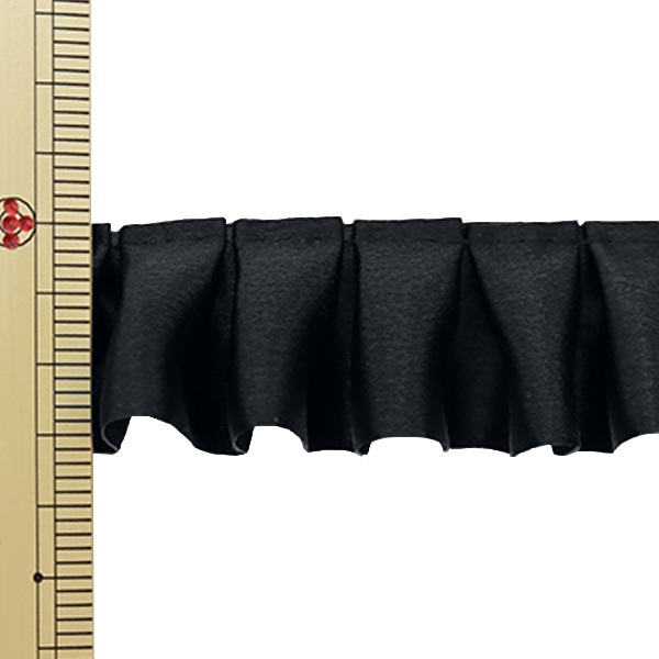 数量5から】 リボン 『サテンボックス 10番色 黒 9100F』 服飾,リボン