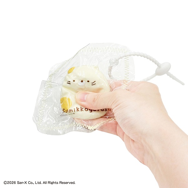 玩具 『すみっコぐらし むにゅもちスクイーズ ねこ KY3708』 生活雑貨