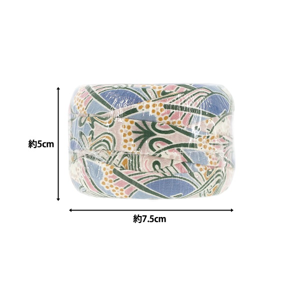【Liberty SCHUSTER PRO】 リバティ パウダー ファット ファブリックヤーン 『リバティ・ファブリックス 約1.5cm幅×約20m