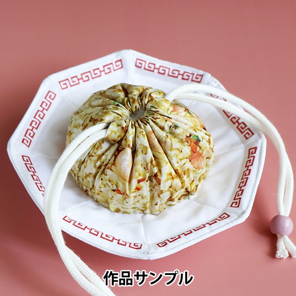 生地 『中華飯店 パネルカットクロス 約110cm×約100cm C-PANE-CHUKA