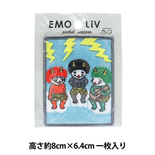 ワッペン 『EMOLIVポケットワッペン サーカス LGW-2-B』 KOKKA コッカ
