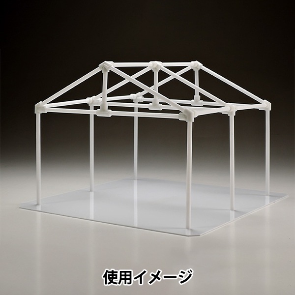 模型製作用品　プラ材 模型材料 『プラ材 3mmパイプ 6本入り 70219』 画材・文具,画材・小物