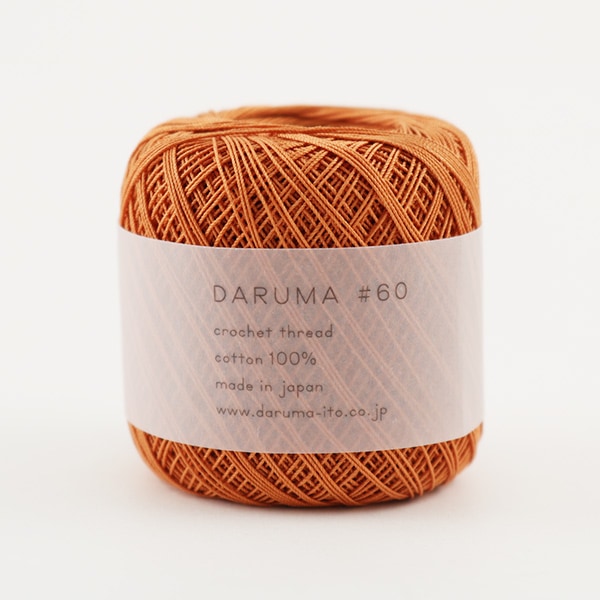 レース糸 『DARUMA #60 6番色』 DARUMA ダルマ 横田 毛糸_,メーカーで