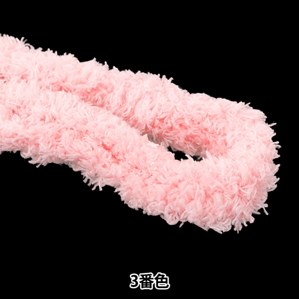 モール 『フワフワモール ピンク 10-4817』 手芸,手芸,材料,モール