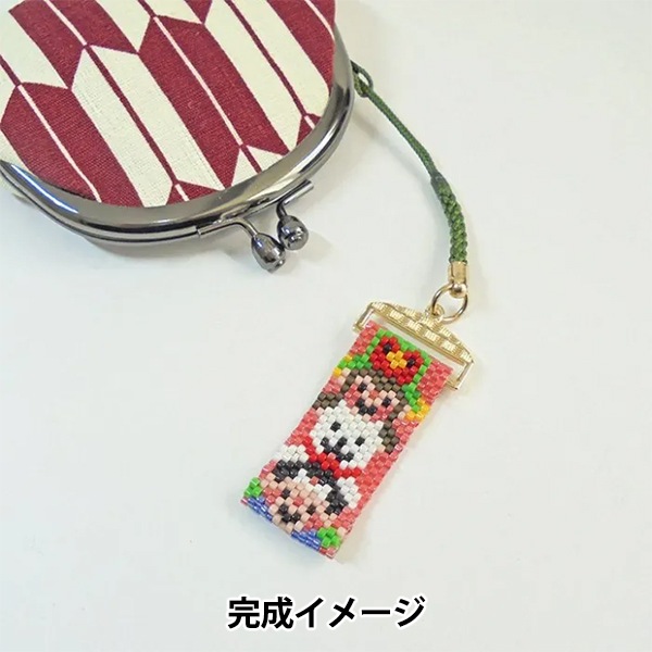 ビーズキット 『桃太郎一行根付け PB-346』 HOBBIX 京都・西陣