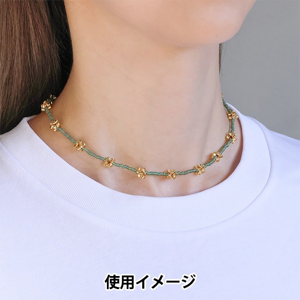 ビーズキット 『こんぺいとうネックレスキット YELLOW HCA28//3