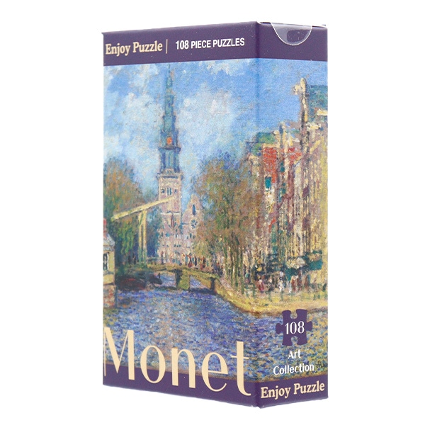 玩具 『パズル Monet The Zuiderkerk, Amsterdam 108ピース 165×220mm