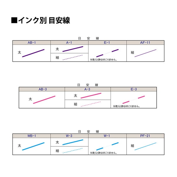 手芸用マーカーペン 『チャコエース アシスタントマーカーA 紫＋