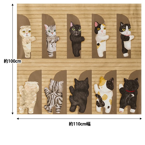 オーダー用 パネル生地 猫 二枚あり うちの子イラスト キャンバス