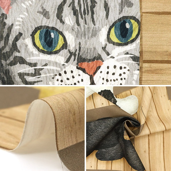 オーダー用パネル生地18×18 猫6柄 【公式通販】