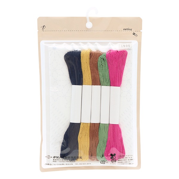 刺しゅうキット 『刺し子キット 花ふきん La bouquetiere ナデシコ SK