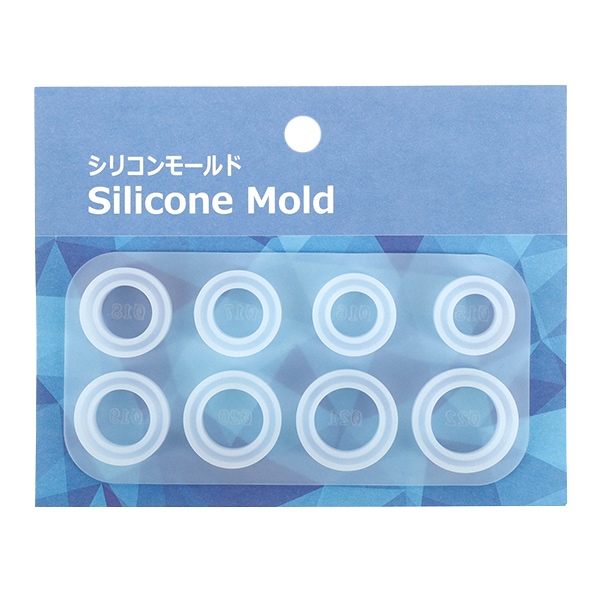 レジンモールド 『シリコンモールド リング フラット MO-60』 ビーズ