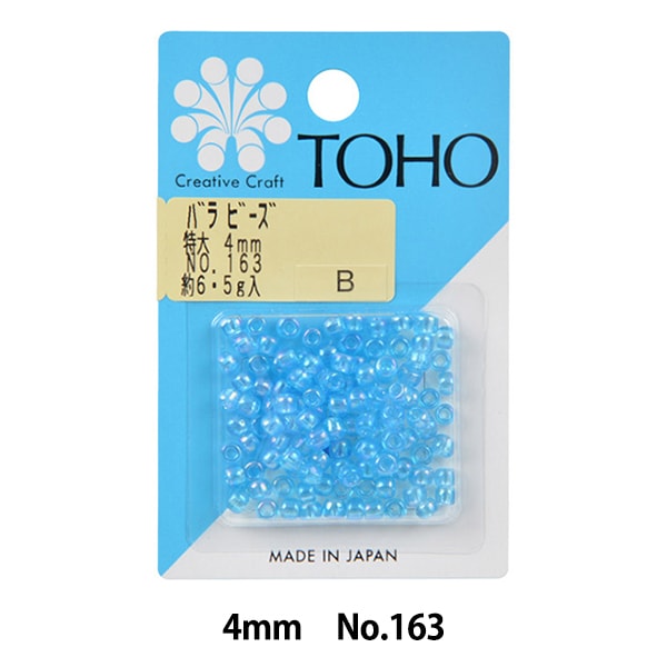 ビーズ 『バラビーズ 特大 約4mm No.19』 TOHO BEADS トーホービーズ