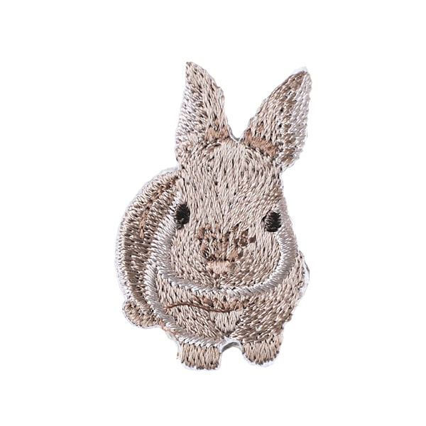 ワッペン 『刺繍ワッペン BABY ANIMAL ウサギ H459-157-7』 Hamanaka