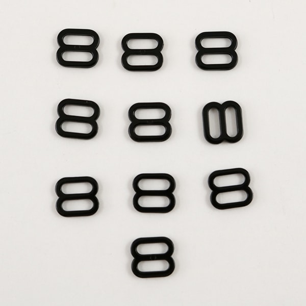 手芸パーツ 『エイトカン 8mm 黒 SUN16-112』 SUNCOCCOH サンコッコー