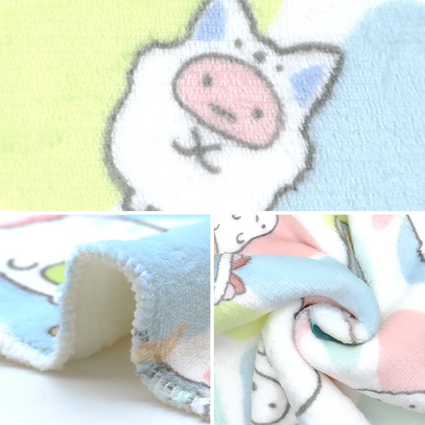 生地 『キャラクター 裏ボア フランネル すみっコぐらし ファンシー