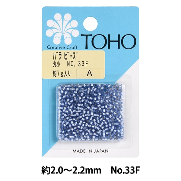 トーホービーズ　グラスビーズ　テーブルセンター ビーズ 『バラビーズ 丸小 No.132』 TOHO BEADS トーホービーズ ビーズ