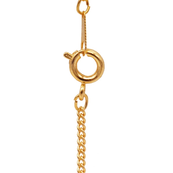 手芸金具 『チェーンネックレス 145SDF-18 ゴールド』 ビーズ,金具