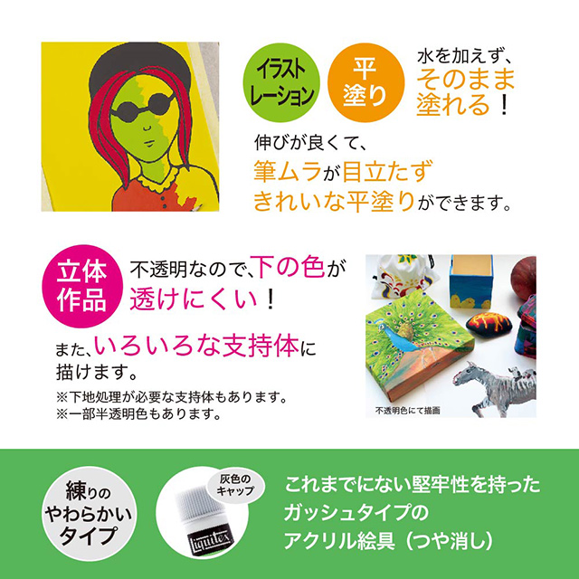 絵具 『リキテックスガッシュ アクリリックプラス 20ml 202